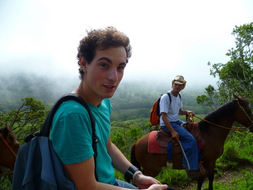 Antoine Oudot exploring Panama