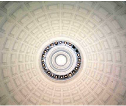 Ceiling of the Rotunda of the Canal Administration Building