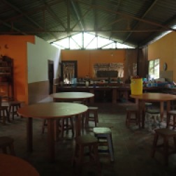 Dining hall and Kitchen