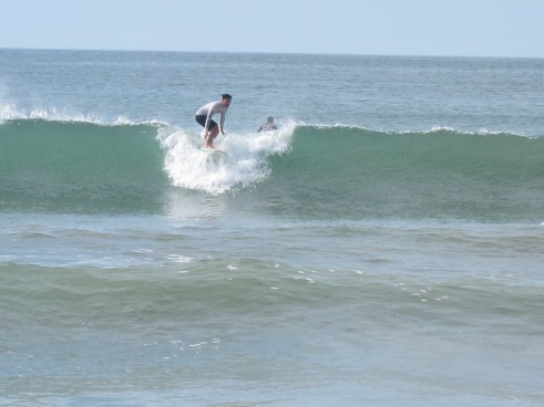 Surfing in Panama
