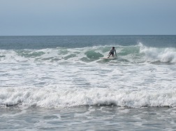 Surfing Palmar Beach